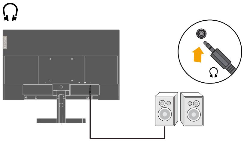 LENOVO ECRANL24I-350 - Raccorder et mettre en marche votre moniteur - 5