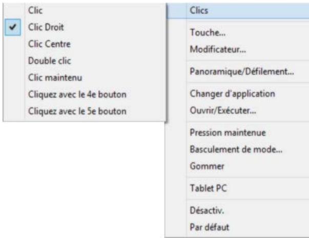 WACOM ONE BY WCM SMALL - FONCTIONS DES BOUTONS - 1