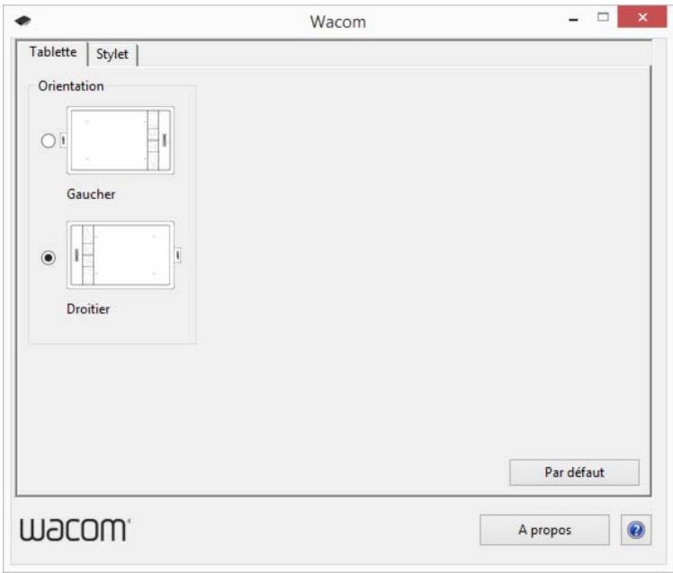 WACOM ONE BY WCM SMALL - PERSONNALISATION DE L'ORIENTATION DE LA TABLETTE - 1