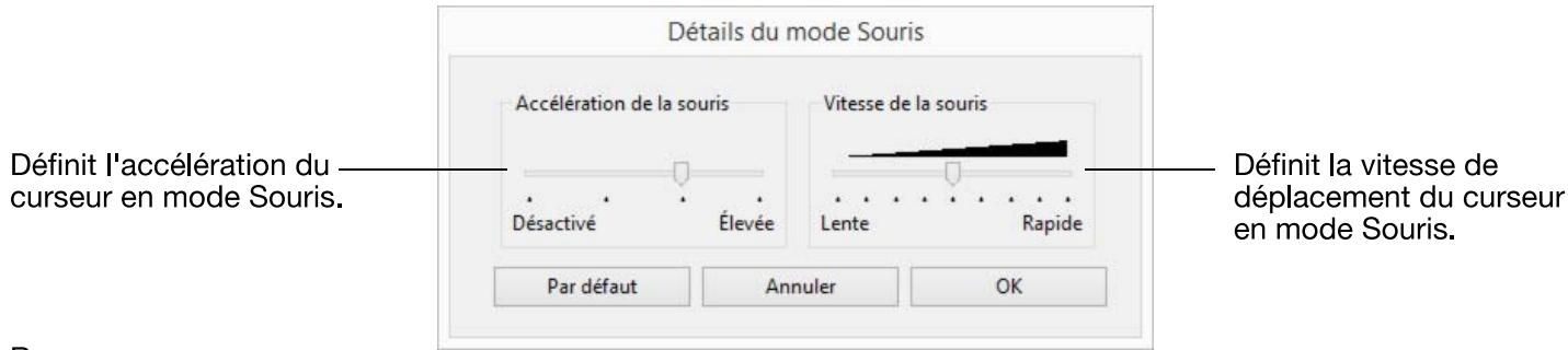 WACOM ONE BY WCM SMALL - RéGLAGE DE LA VITESSE DU STYLET EN MODE SOURIS - 1