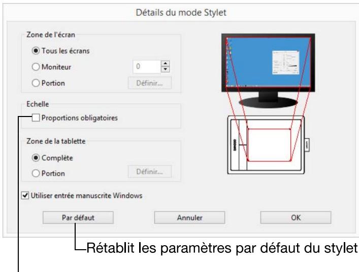 WACOM ONE BY WCM SMALL - Paramètres avances - 2