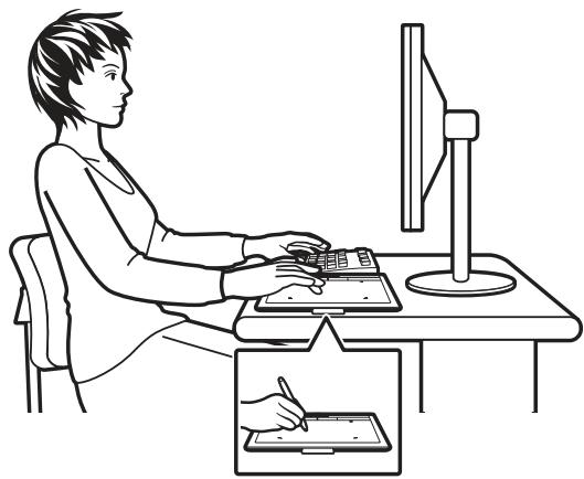 WACOM ONE BY WCM SMALL - ERGONOMIE - 1