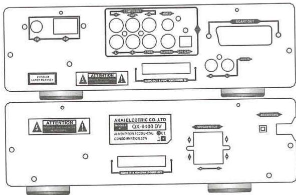 AKAT QX 6400 DV - BASSES +/- - 2