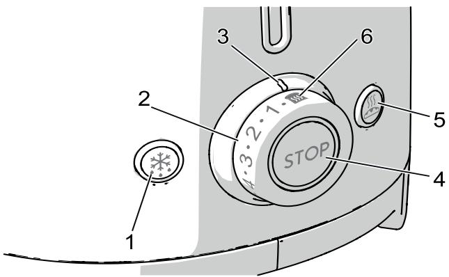SMEG TSFOIRDEU - Panneau de commandes - 1