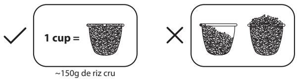 TEFAL RK601800 - RECOMMANDATIONS POUR UNE CUISSON OPTIMALE DU RIZ - 1