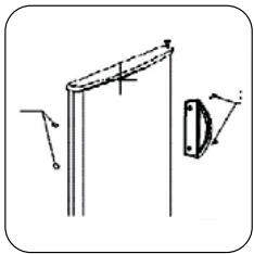 FAURE FFU628WO1 - Réversibilité de la porte - 5