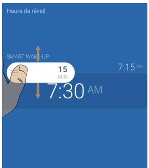 WITHINGS CAPTEUR AURA - Programme de réveil (alarme) et de la durée de Smart-Up Wake. - 14
