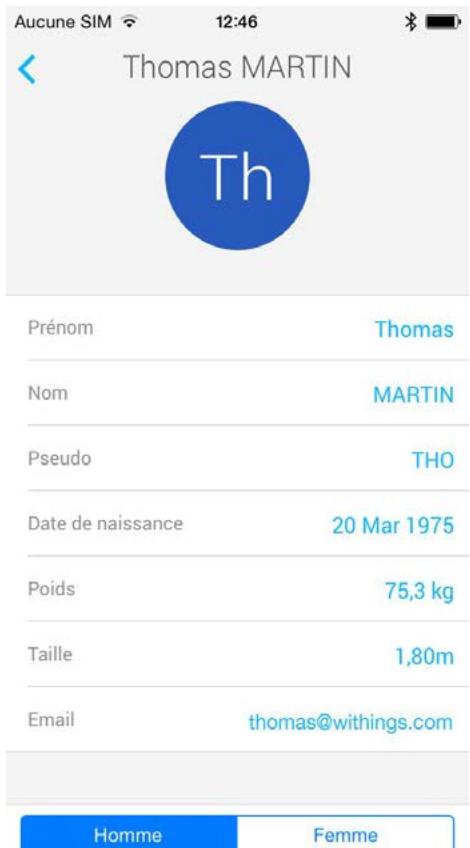 WITHINGS CAPTEUR AURA - Creation d'un compte à l'aide de l'application Health Mate - 3