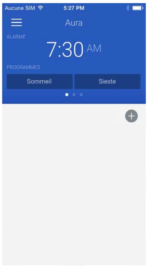 WITHINGS CAPTEUR AURA - Programme de réveil (alarme) et de la durée de Smart-Up Wake. - 10