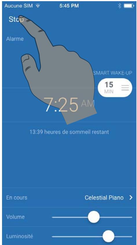 WITHINGS CAPTEUR AURA - Démarrer et arrêtier le programme de sommeil - 2