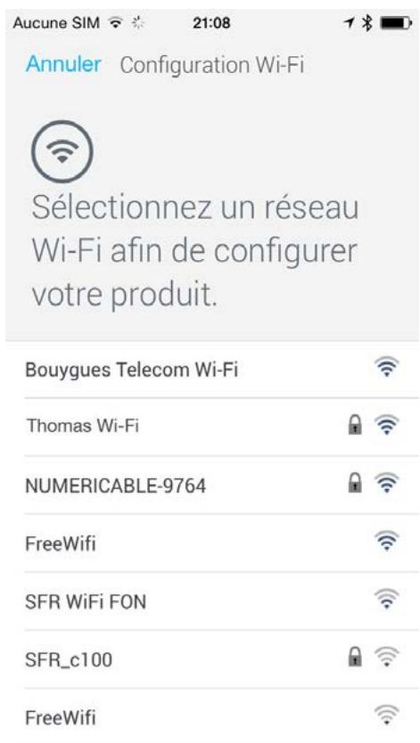 WITHINGS CAPTEUR AURA - Configuration manuelle du réseau Wi-Fi - 1