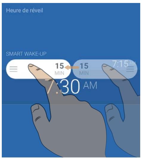 WITHINGS CAPTEUR AURA - Programme de réveil (alarme) et de la durée de Smart-Up Wake. - 13