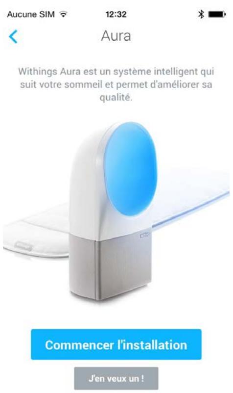 WITHINGS CAPTEUR AURA - Après la configuration : - 8