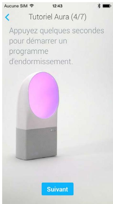 WITHINGS CAPTEUR AURA - Accéder au tutoriel depuis l'application Health Mate - 5