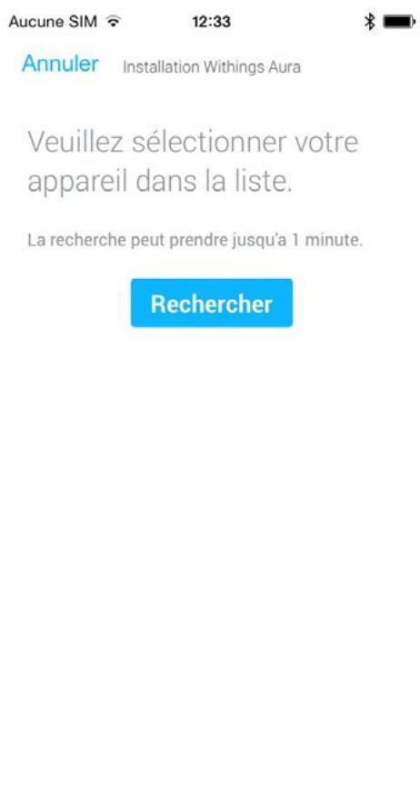 WITHINGS CAPTEUR AURA - Conditions préalables : - 2