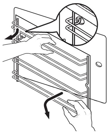 FAURE FM406W - Glissières et panneaux catalytiques amovibles - 4