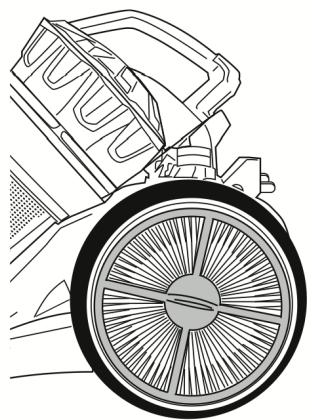 EZICLEAN ASPIRATEUR TRAINEAU TURBO MULTIFLOORS - NETTOYAGE DU FILTR DU BAC A POUSSIÈRES - 6