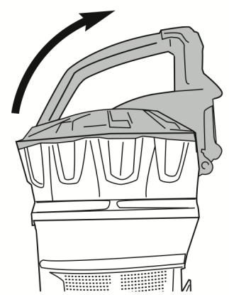 EZICLEAN ASPIRATEUR TRAINEAU TURBO MULTIFLOORS - NETTOYAGE DU FILTR DU BAC A POUSSIÈRES - 1