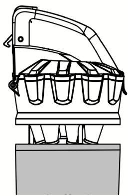 EZICLEAN ASPIRATEUR TRAINEAU TURBO MULTIFLOORS - NETTOYAGE DU BLOC DE FILTRATION. - 2