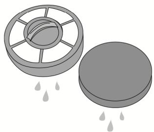 EZICLEAN ASPIRATEUR TRAINEAU TURBO MULTIFLOORS - NETTOYAGE DU FILTR DU BAC A POUSSIÈRES - 3