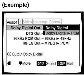 PIONEER DV K302CD - Lors des tout premiers réglages - 5