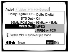 PIONEER DV K302CD - Sortie MPEG (MPEG Out) - 1