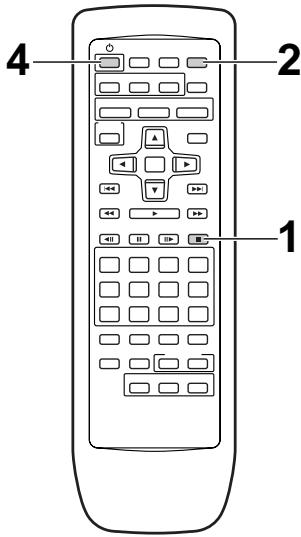 PIONEER DV K302CD - Arrêt de la lecture et mise en voille - 1