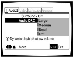 PIONEER DV K302CD - Réglage de la dynamique sonore - DVD - 1