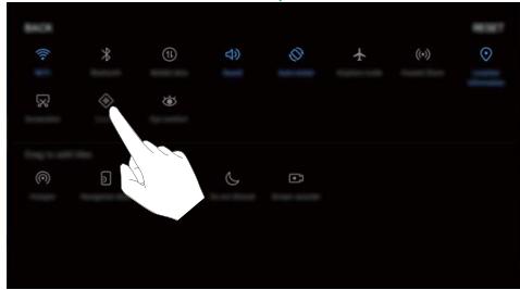 HUAWEI 55010DHX - Ajuster l'emplacement des boutons raccourci à votre convenance - 2