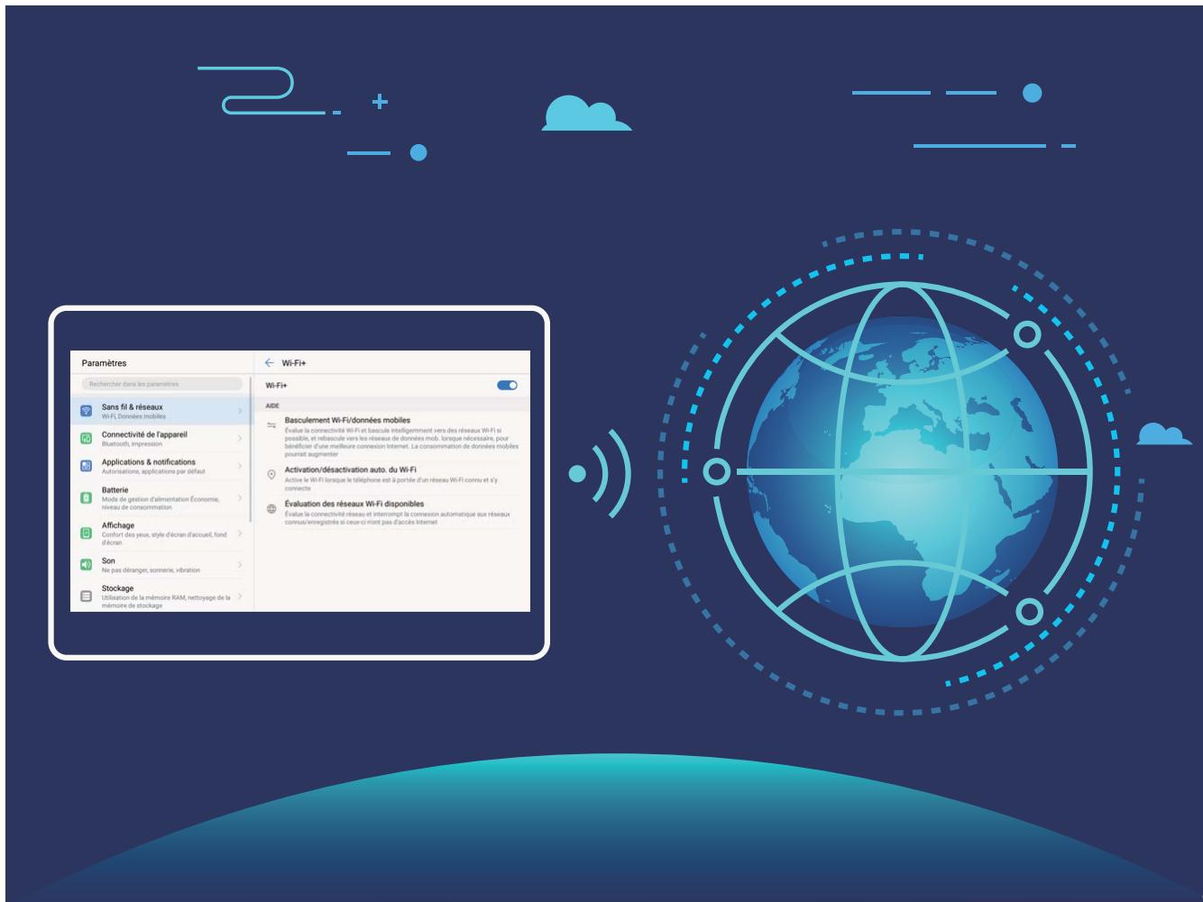 HUAWEI 55010DHX - Wi-Fi+ : votre assistant de connectivité intelligent - 1