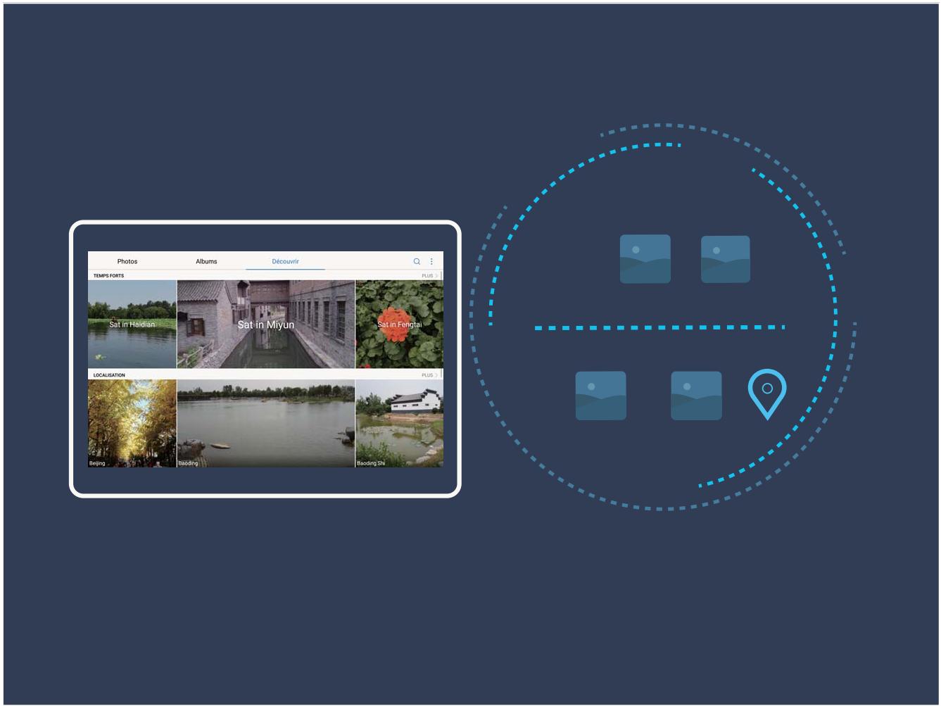 HUAWEI 55010DHX - Temps forts : Transformer des photos en une videopersonnalisée - 2