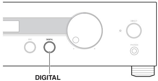 ONKYO P3000R - Masquer l'affichage de la source numérique - 1