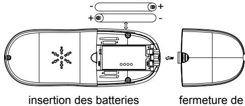 ALCATEL VERSATIS 355 - Mise en place des batteries et première charge - 1