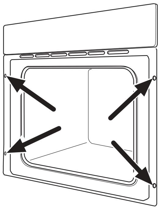 FAURE FC306W - Fixation dans le meuble - 1