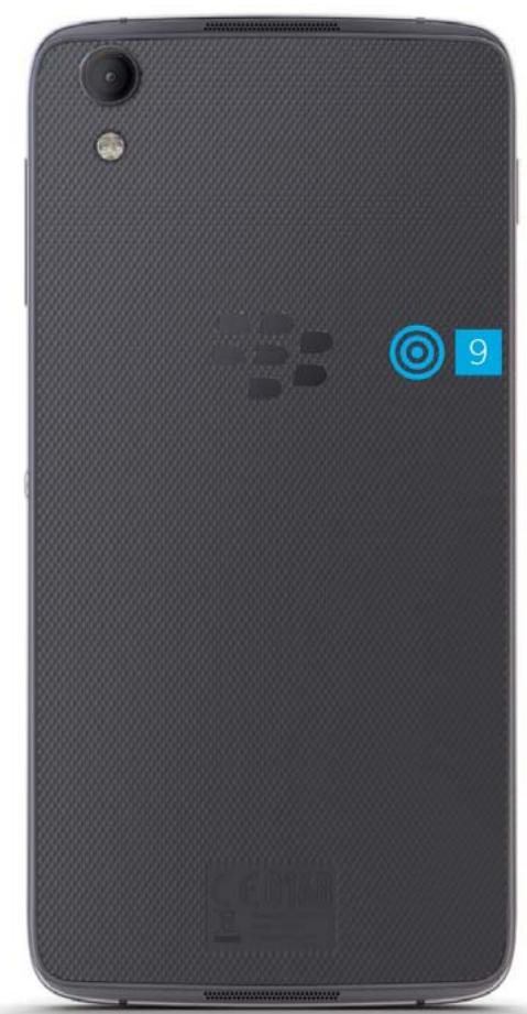 BLACKBERRY DTEK50 - Aperçu de votre terminal - 2