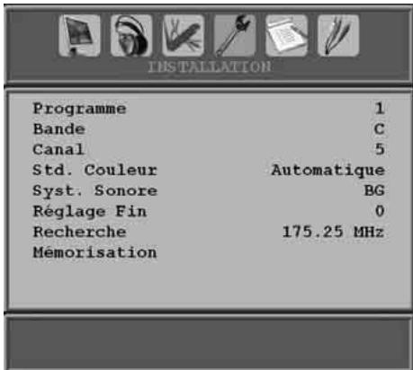 BRANDT B 2206 LVDXW - Menu d-installation - 1