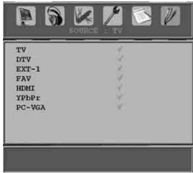 BRANDT B 2206 LVDXW - Menu Source - 1