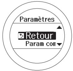 EPSON SF-510 - Affichez le menu Paramètres. - 1