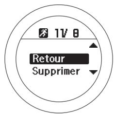 EPSON SF-510 - Vérifiez et supprimez les données mesurées. - 2