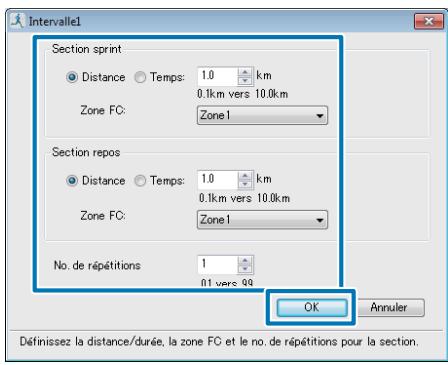 EPSON SF-510 - Définition de mesures à l'aide de l'application PC (Run Connect) (modèle SF-710 uniquement) - 2