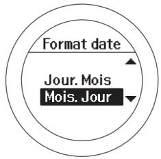 EPSON SF-510 - Définisse le format de date. - 1