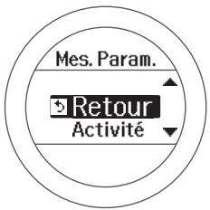 EPSON SF-510 - Affichez le menu Mes. Param. - 1