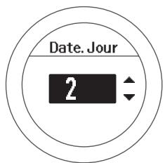 EPSON SF-510 - Définissez la date d'aujourd'hui. - 3