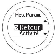 EPSON SF-510 - Affichez le menu Mes. Param. - 1
