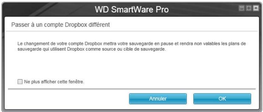 COPIC WESTERN DiGiTALMY PASSEPORT ULTRA1T0O - Configuration d'un compte distant Dropbox - 2