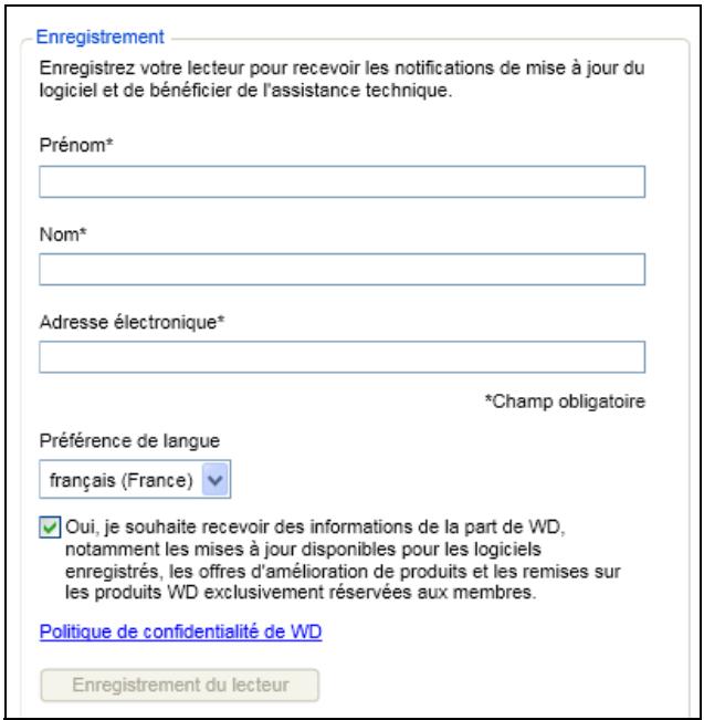COPIC WESTERN DiGiTALMY PASSEPORT ULTRA1T0O - Enregistrement de votre disque dur - 1