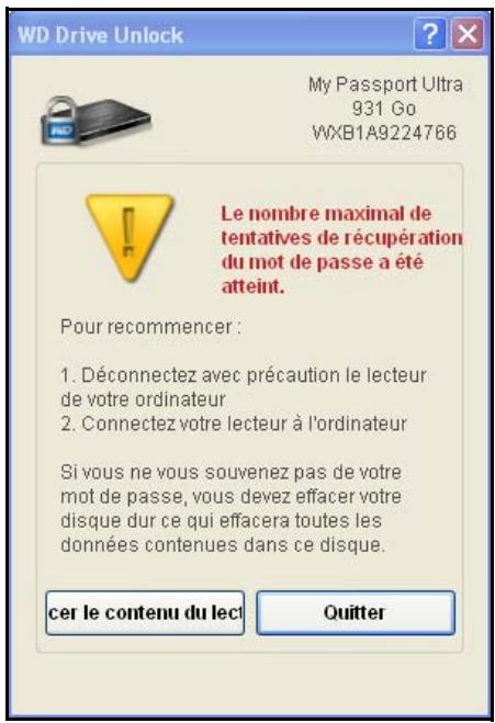 COPIC WESTERN DiGiTALMY PASSEPORT ULTRA1T0O - A l'aide de l'utilitaire WD Drive Unlock - 2