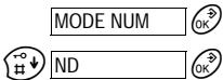 GIGASET 4L - Mode de numérotation - 3