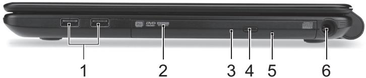 PACKARD BELL ESYN TE69CX-332146 - Vuedroite - 1