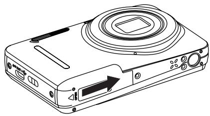 KODAK FZ53-BH - Installes la batterie et la carte mémoire - 10